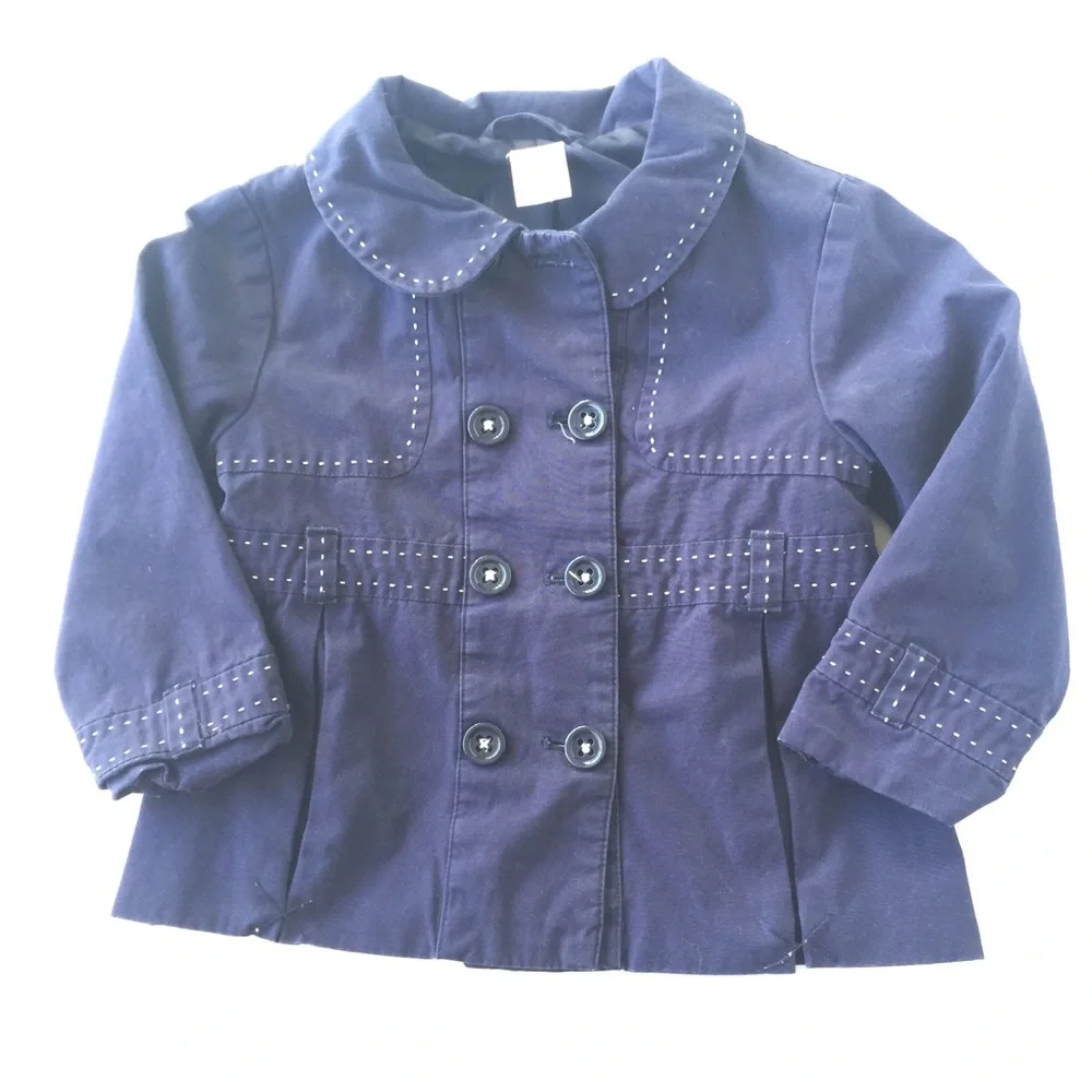 Gymboree pleated trench coat